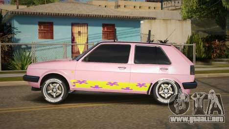 Volkswagen Golf Mk2 (Camber Style) para GTA San Andreas