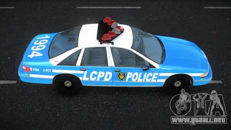 Chevrolet Caprice Daftimeta para GTA 4