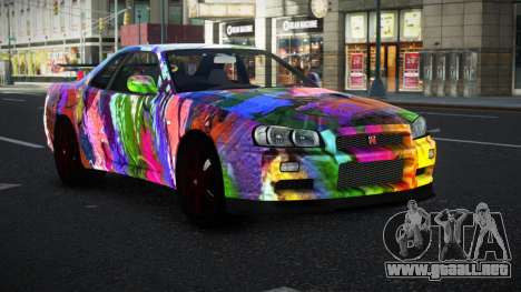 Nissan Skyline R34 Vinor S4 para GTA 4
