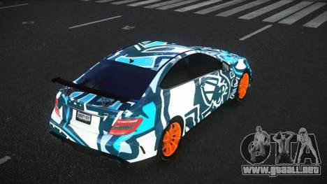 Mercedes-Benz C63 AMG Ryphe S10 para GTA 4