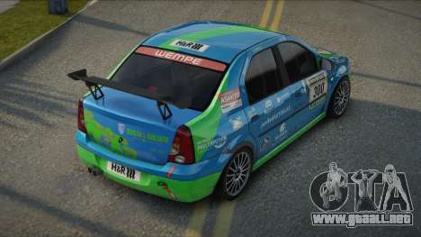2004 Dacia Logan 24h Nurburgring para GTA San Andreas