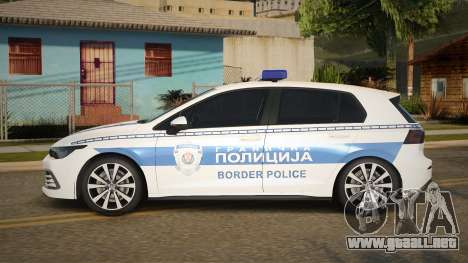 2026 Volkswagen Golf VIII Policija para GTA San Andreas