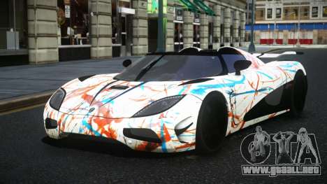 Koenigsegg Agera Lamroc S5 para GTA 4