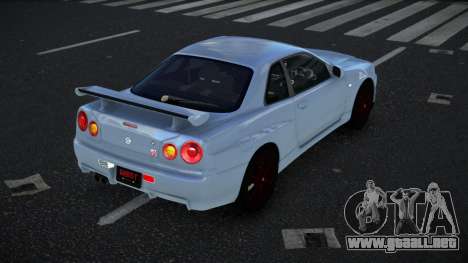 Nissan Skyline R34 Vinor para GTA 4
