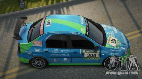 2004 Dacia Logan 24h Nurburgring para GTA San Andreas