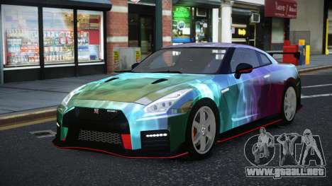 Nissan GT-R R35 Jexco S7 para GTA 4