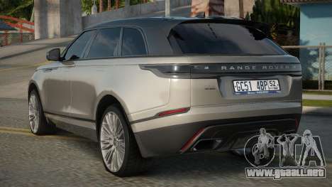 Range Rover Velar BM para GTA San Andreas