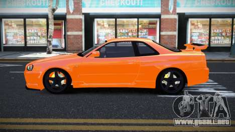 Nissan Skyline R34 Segihoruf para GTA 4