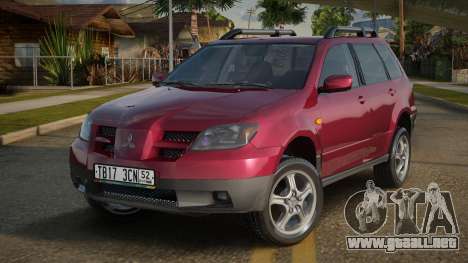 Mitsubishi Outlander 2001 para GTA San Andreas