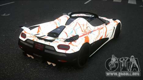 Koenigsegg Agera Lamroc S5 para GTA 4