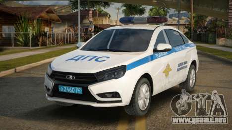 2017 Lada Vesta DPS para GTA San Andreas