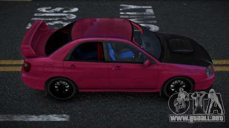 Subaru Impreza Fejubasa para GTA 4