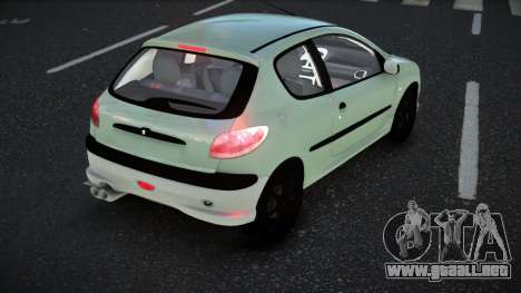 Peugeot 206 Lahvifelo para GTA 4