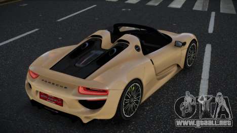 Porsche 918 Tezfa para GTA 4
