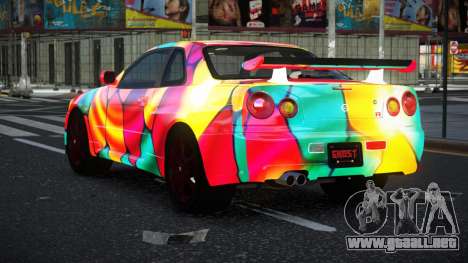 Nissan Skyline R34 Vinor S11 para GTA 4