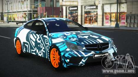 Mercedes-Benz C63 AMG Ryphe S10 para GTA 4