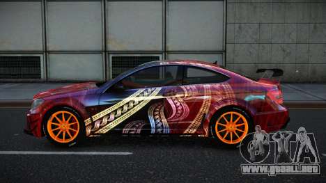 Mercedes-Benz C63 AMG Ryphe S5 para GTA 4