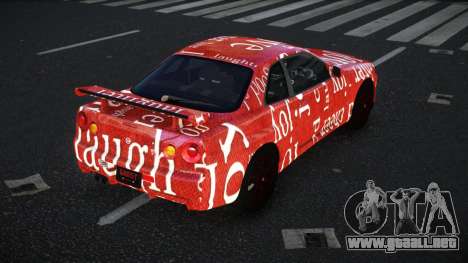 Nissan Skyline R34 Vinor S13 para GTA 4