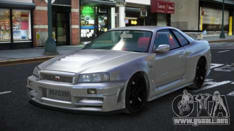 Nissan Skyline R34 Thjesna para GTA 4