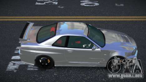 Nissan Skyline R34 Thjesna para GTA 4