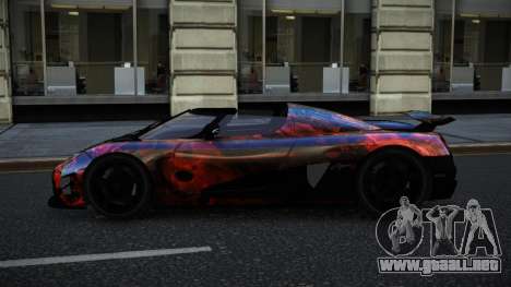 Koenigsegg Agera Lamroc S3 para GTA 4