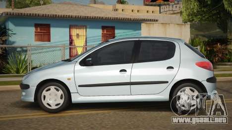 Peugeot 206 AT 4 Door (type6) para GTA San Andreas