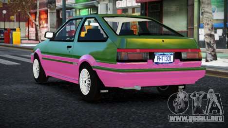Toyota AE86 Ayem para GTA 4