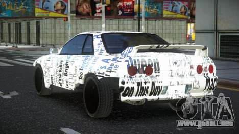 Nissan Skyline R32 Daisow S8 para GTA 4