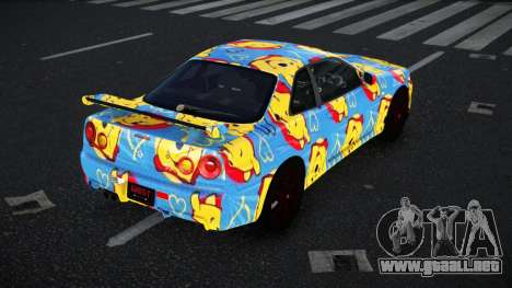 Nissan Skyline R34 Vinor S5 para GTA 4