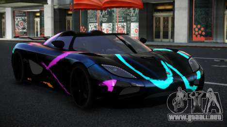 Koenigsegg Agera Lamroc S4 para GTA 4