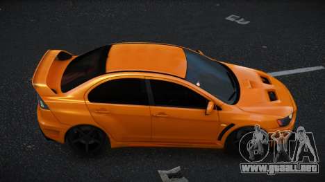 Mitsubishi Lancer Evolution X Taxdug para GTA 4
