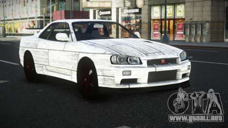 Nissan Skyline R34 Vinor S1 para GTA 4