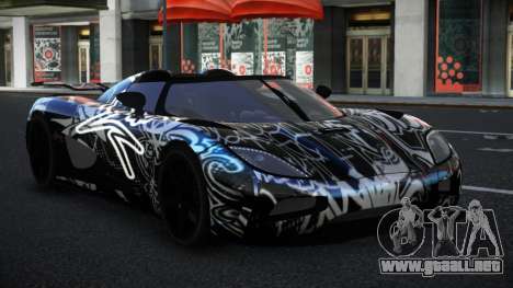 Koenigsegg Agera Lamroc S9 para GTA 4
