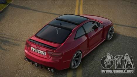 Audi RS5 Black HQ para GTA San Andreas
