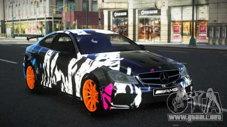 Mercedes-Benz C63 AMG Ryphe S8 para GTA 4