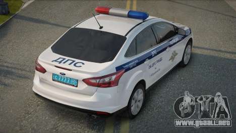 Ford Focus Traffic Police (DPS) para GTA San Andreas