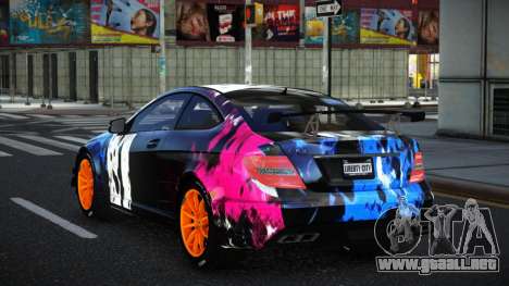 Mercedes-Benz C63 AMG Ryphe S8 para GTA 4
