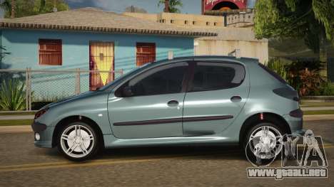 Peugeot 206 HE para GTA San Andreas