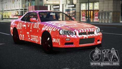 Nissan Skyline R34 Vinor S13 para GTA 4