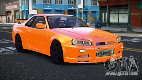 Nissan Skyline R34 Segihoruf para GTA 4