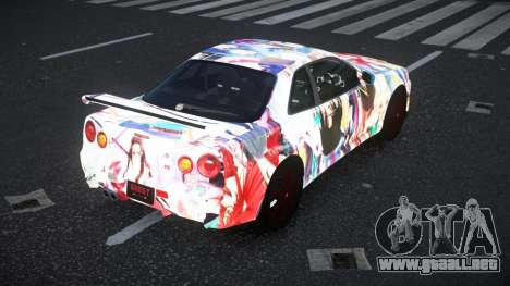 Nissan Skyline R34 Vinor S2 para GTA 4