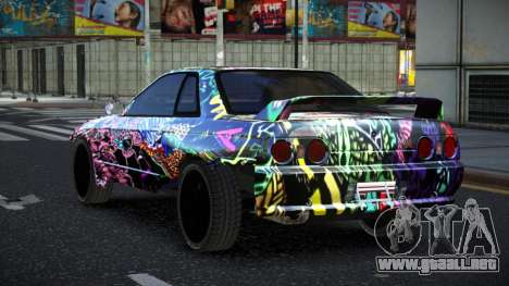 Nissan Skyline R32 Daisow S12 para GTA 4