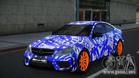 Mercedes-Benz C63 AMG Ryphe S12 para GTA 4