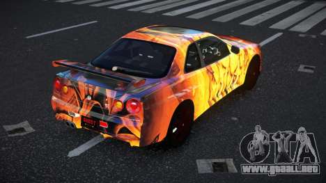 Nissan Skyline R34 Vinor S14 para GTA 4
