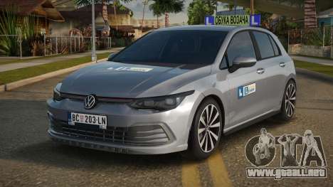 Volkswagen Golf VIII Auto Skola para GTA San Andreas