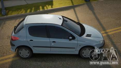 Peugeot 206 AT 4 Door (type6) para GTA San Andreas