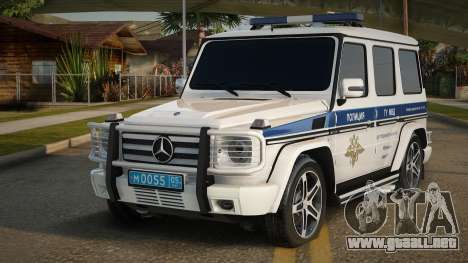 Mercedes-Benz G55 AMG (G-Class) Russian Police para GTA San Andreas