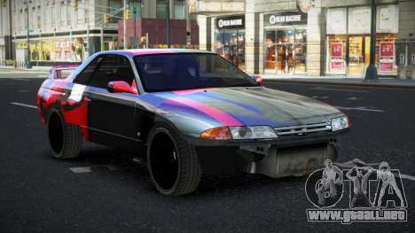 Nissan Skyline R32 Daisow S6 para GTA 4