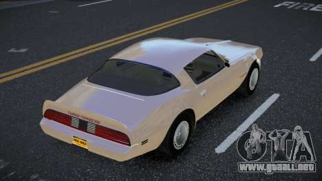 Pontiac Trans AM Fukbos para GTA 4