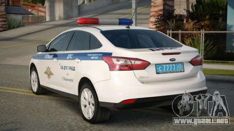 Ford Focus Traffic Police (DPS) para GTA San Andreas
